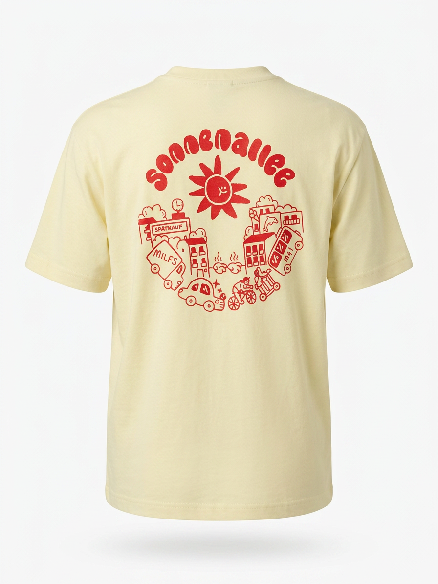 Sonnenallee Oversized T-shirt Screen print